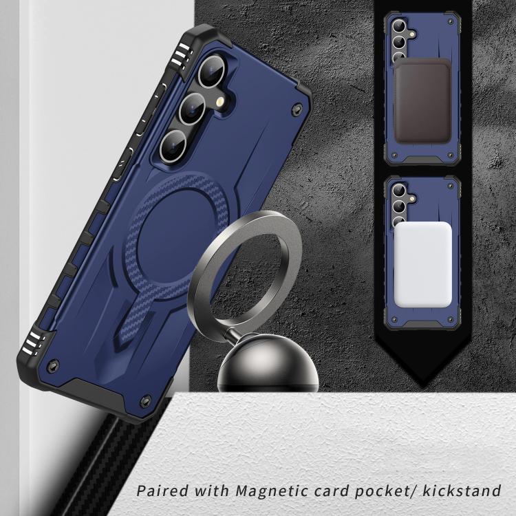 For Samsung Galaxy S24 FE 5G Straship MagSafe TPU Hybrid PC Phone Case
