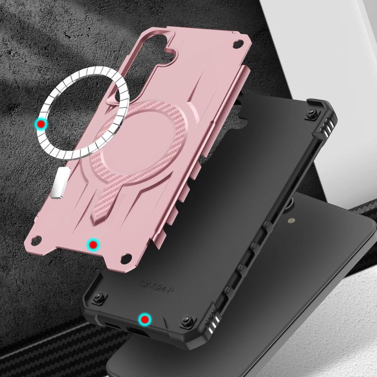 For Samsung Galaxy S24 FE 5G Straship MagSafe TPU Hybrid PC Phone Case