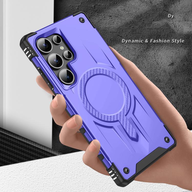 For Samsung Galaxy S25 Ultra 5G Straship MagSafe TPU Hybrid PC Phone Case