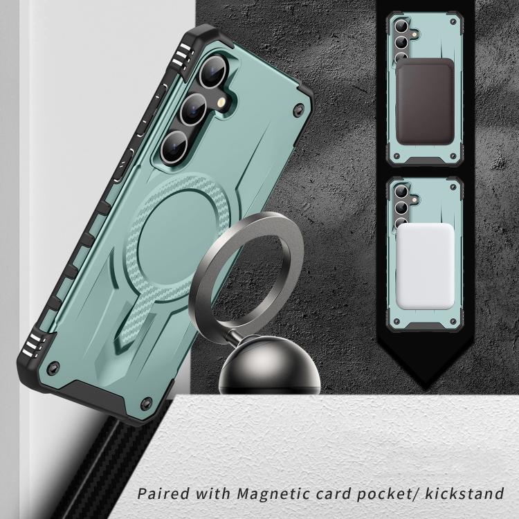 For Samsung Galaxy S25 / S24 5G Straship MagSafe TPU Hybrid PC Phone Case