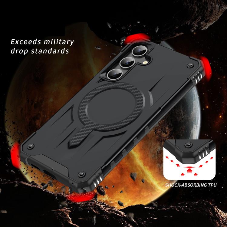 For Samsung Galaxy S25 / S24 5G Straship MagSafe TPU Hybrid PC Phone Case