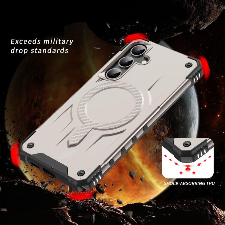 For Samsung Galaxy S25 / S24 5G Straship MagSafe TPU Hybrid PC Phone Case