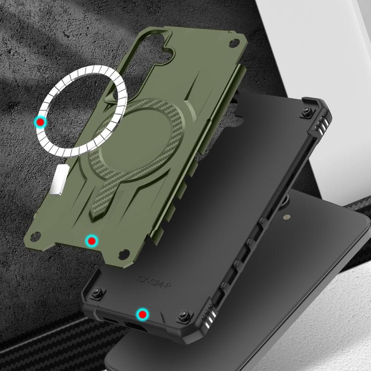 For Samsung Galaxy S25 / S24 5G Straship MagSafe TPU Hybrid PC Phone Case