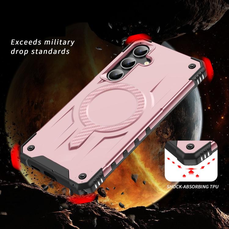 For Samsung Galaxy S25 / S24 5G Straship MagSafe TPU Hybrid PC Phone Case