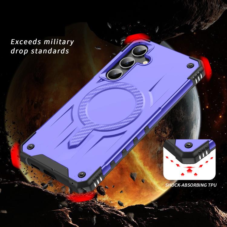 For Samsung Galaxy S25 / S24 5G Straship MagSafe TPU Hybrid PC Phone Case
