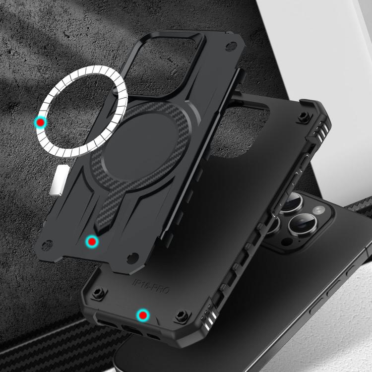 For iPhone 16 Pro Max Straship MagSafe TPU Hybrid PC Phone Case