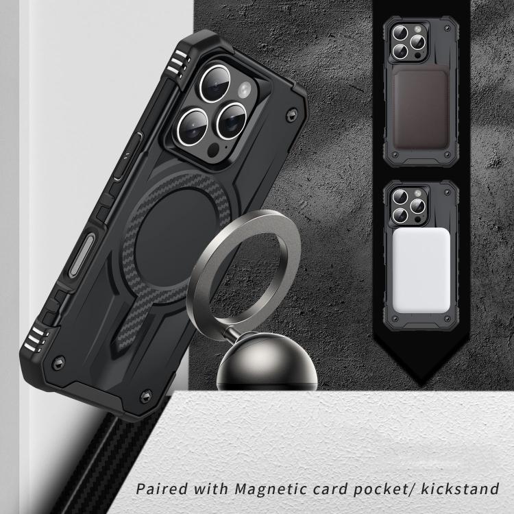 For iPhone 16 Pro Max Straship MagSafe TPU Hybrid PC Phone Case