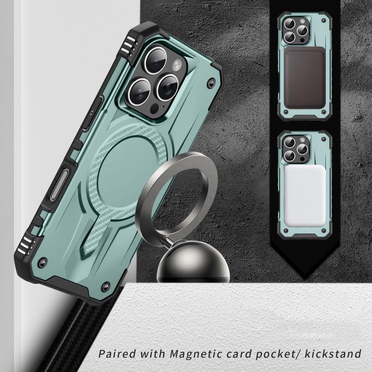For iPhone 16 Pro Straship MagSafe TPU Hybrid PC Phone Case