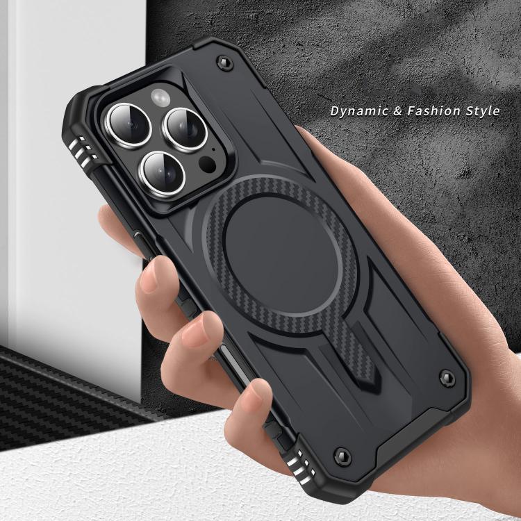 For iPhone 16 Pro Straship MagSafe TPU Hybrid PC Phone Case