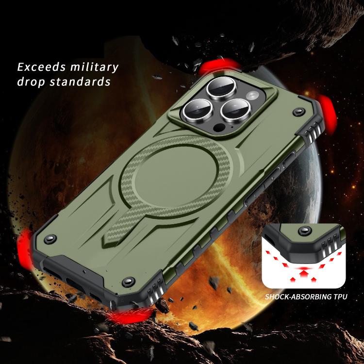 For iPhone 16 Pro Straship MagSafe TPU Hybrid PC Phone Case