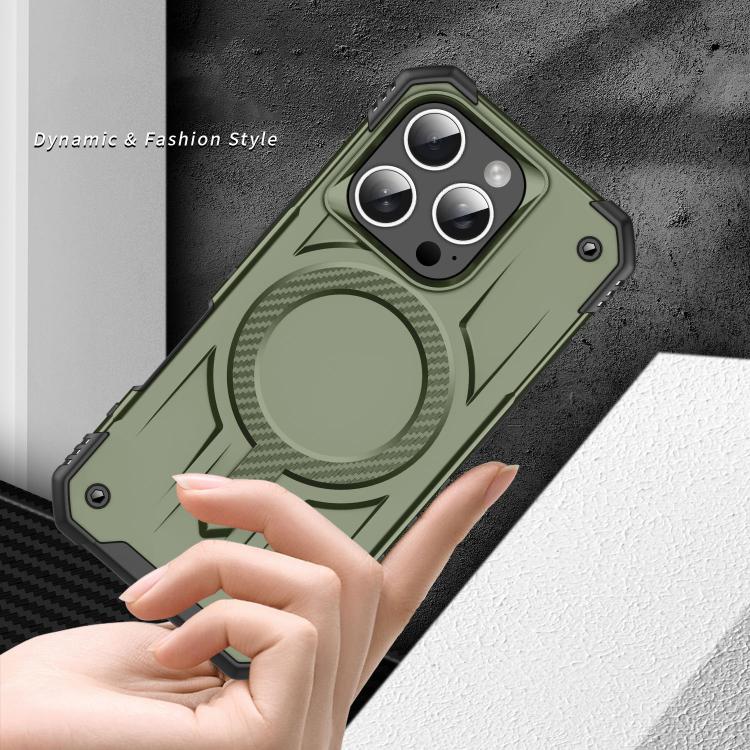 For iPhone 16 Pro Straship MagSafe TPU Hybrid PC Phone Case