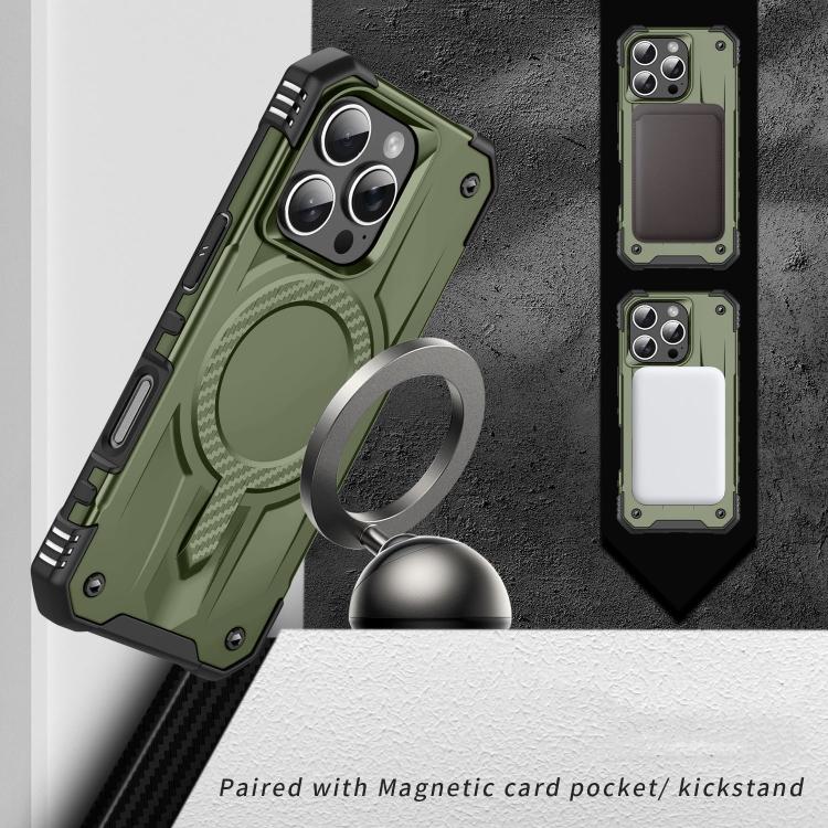 For iPhone 16 Pro Straship MagSafe TPU Hybrid PC Phone Case