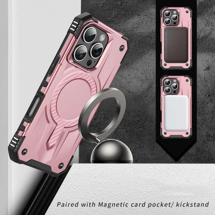 For iPhone 16 Pro Straship MagSafe TPU Hybrid PC Phone Case