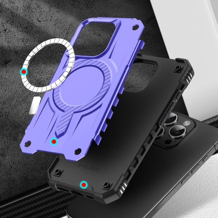 For iPhone 16 Pro Straship MagSafe TPU Hybrid PC Phone Case