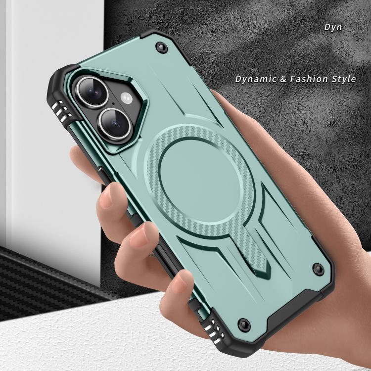 For iPhone 16 Straship MagSafe TPU Hybrid PC Phone Case