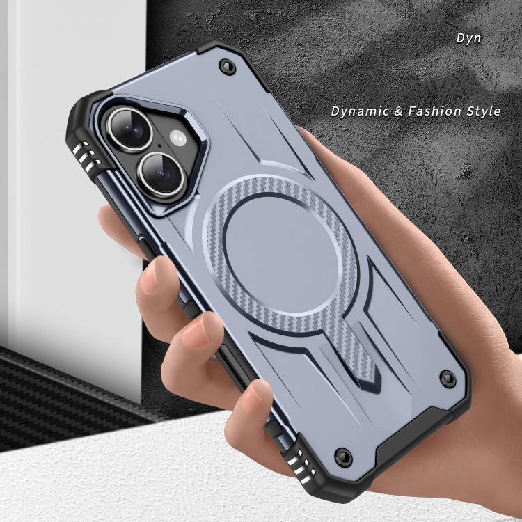 For iPhone 16 Straship MagSafe TPU Hybrid PC Phone Case