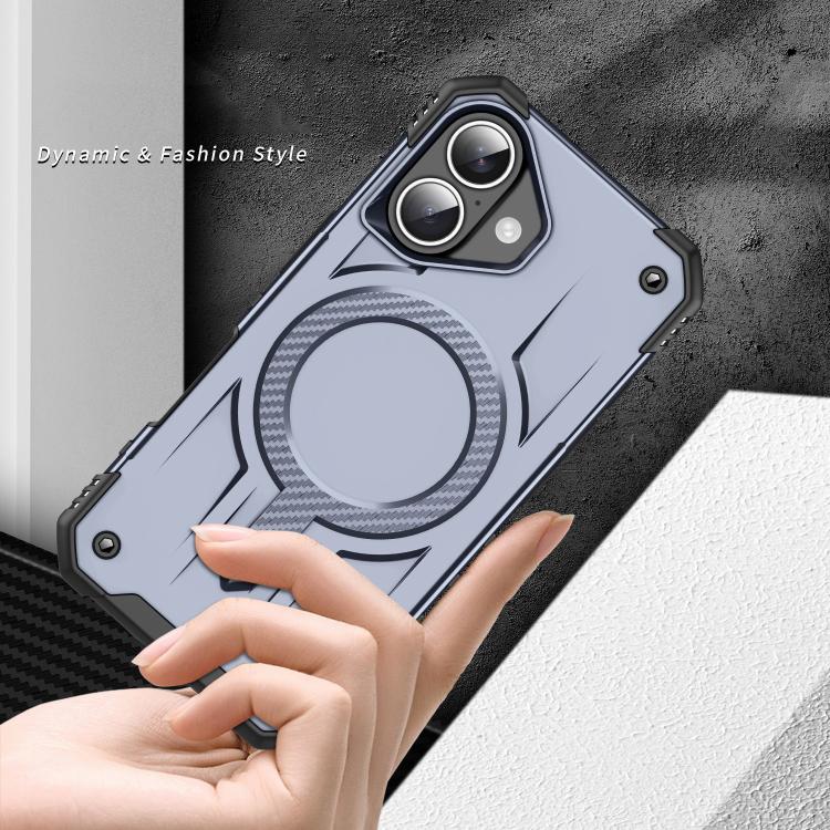 For iPhone 16 Straship MagSafe TPU Hybrid PC Phone Case