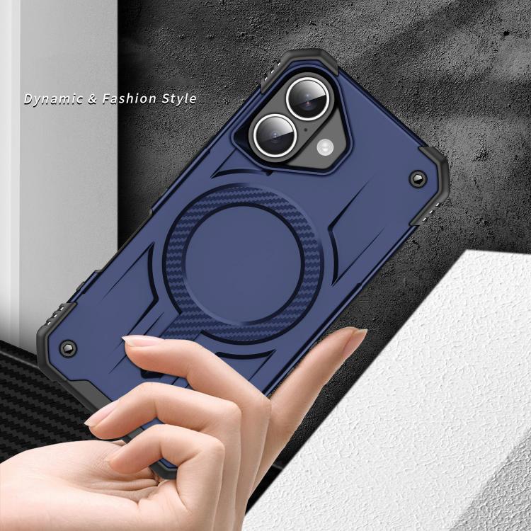 For iPhone 16 Straship MagSafe TPU Hybrid PC Phone Case