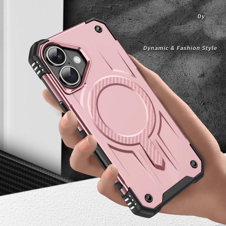 For iPhone 16 Straship MagSafe TPU Hybrid PC Phone Case