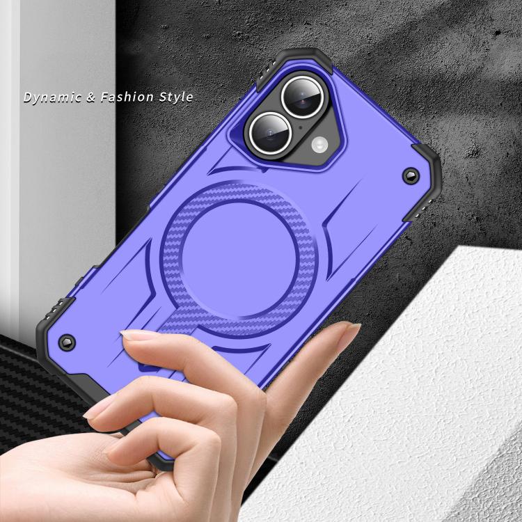 For iPhone 16 Straship MagSafe TPU Hybrid PC Phone Case