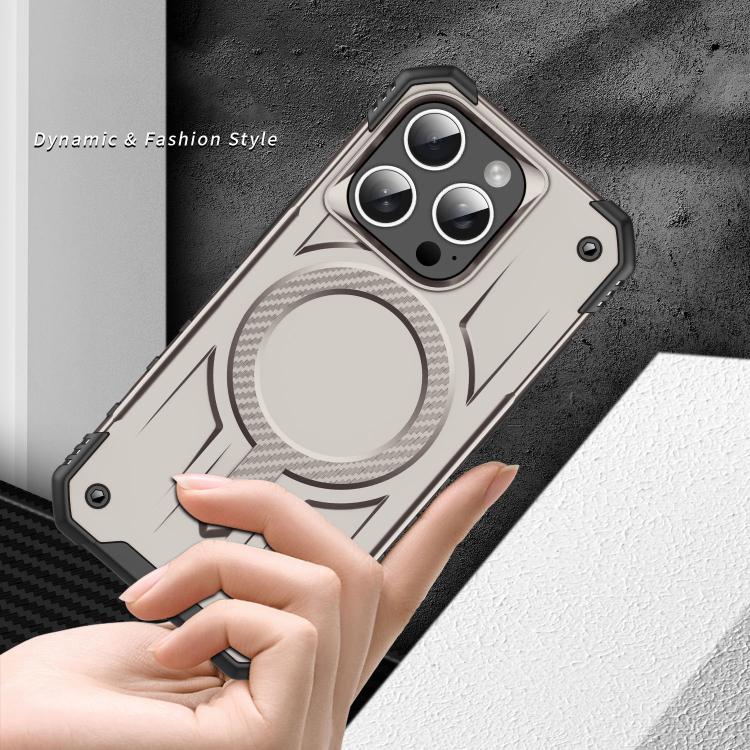 For iPhone 15 Pro Max Straship MagSafe TPU Hybrid PC Phone Case