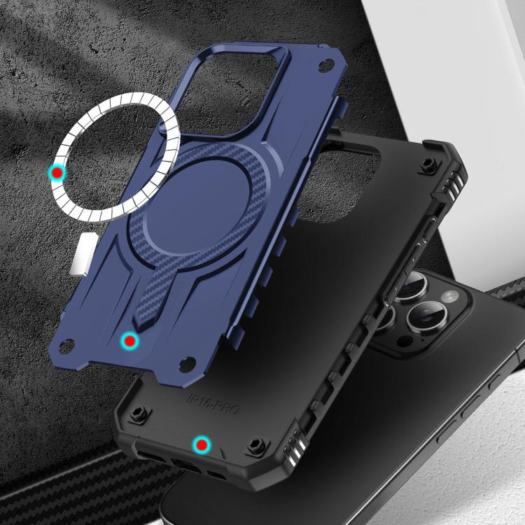 For iPhone 15 Pro Straship MagSafe TPU Hybrid PC Phone Case