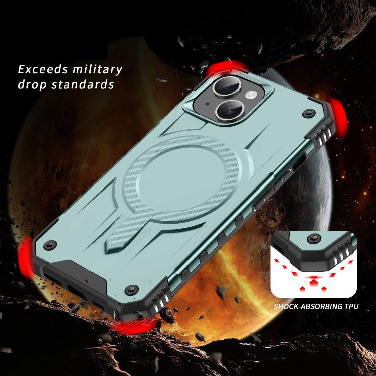 For iPhone 15 Straship MagSafe TPU Hybrid PC Phone Case