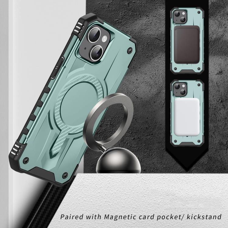 For iPhone 15 Straship MagSafe TPU Hybrid PC Phone Case