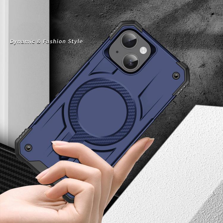 For iPhone 15 Straship MagSafe TPU Hybrid PC Phone Case