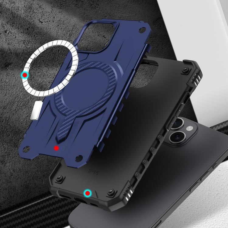 For iPhone 15 Straship MagSafe TPU Hybrid PC Phone Case