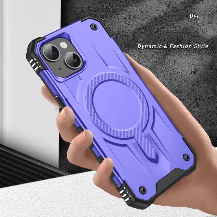 For iPhone 15 Straship MagSafe TPU Hybrid PC Phone Case