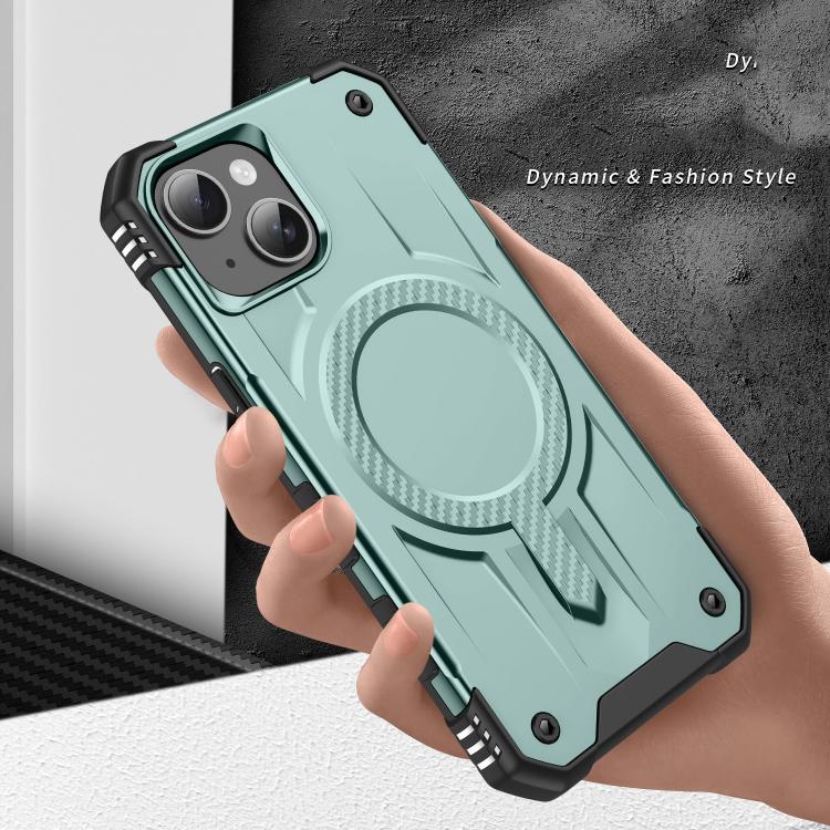 For iPhone 14 Plus Straship MagSafe TPU Hybrid PC Phone Case