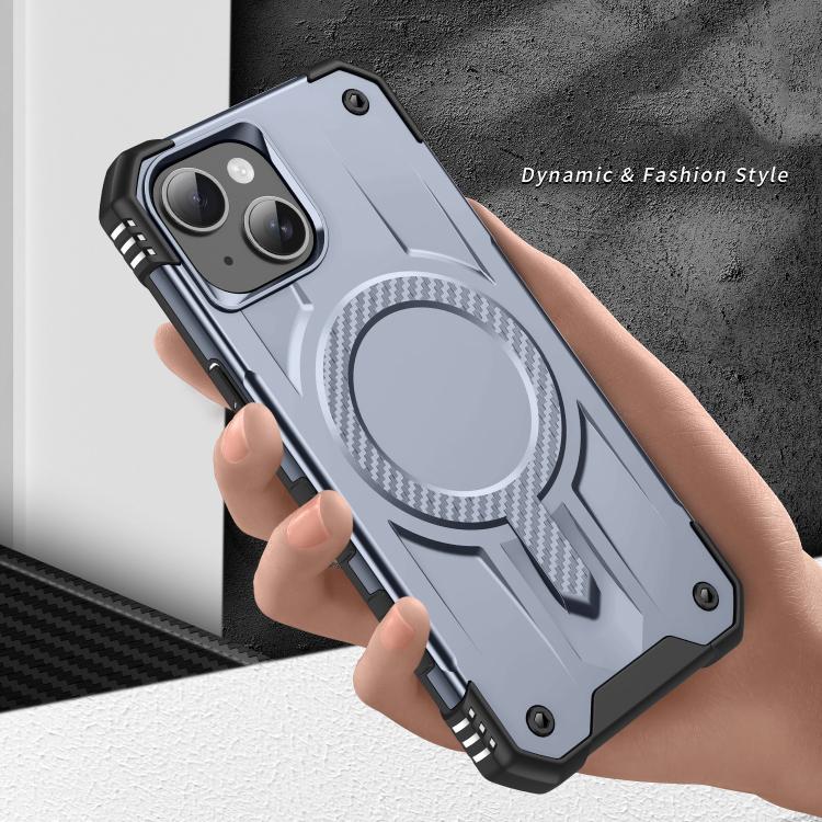 For iPhone 14 Plus Straship MagSafe TPU Hybrid PC Phone Case