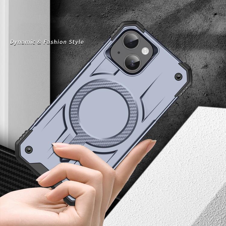 For iPhone 14 Plus Straship MagSafe TPU Hybrid PC Phone Case