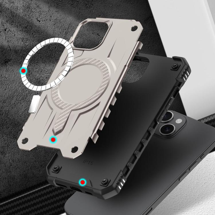 For iPhone 14 Plus Straship MagSafe TPU Hybrid PC Phone Case