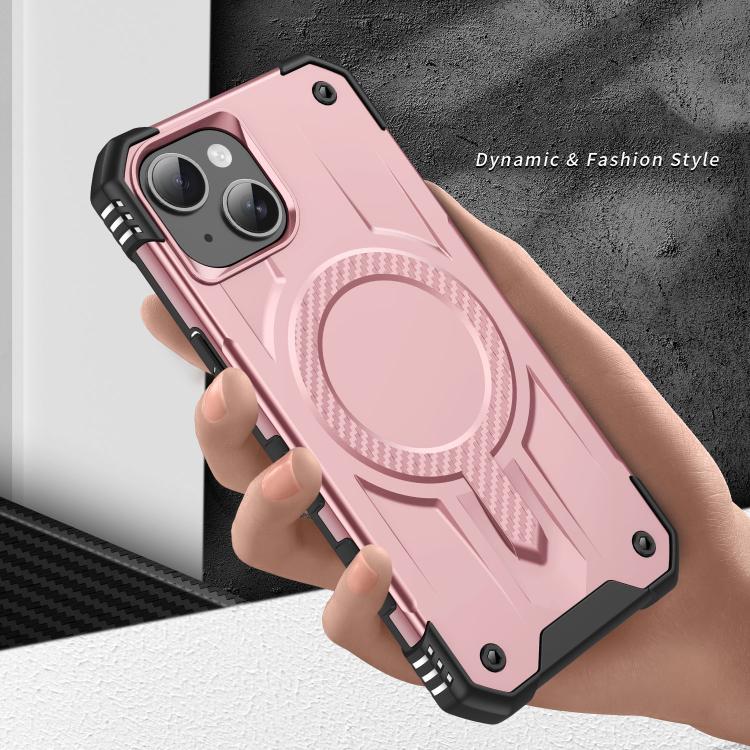 For iPhone 14 Plus Straship MagSafe TPU Hybrid PC Phone Case