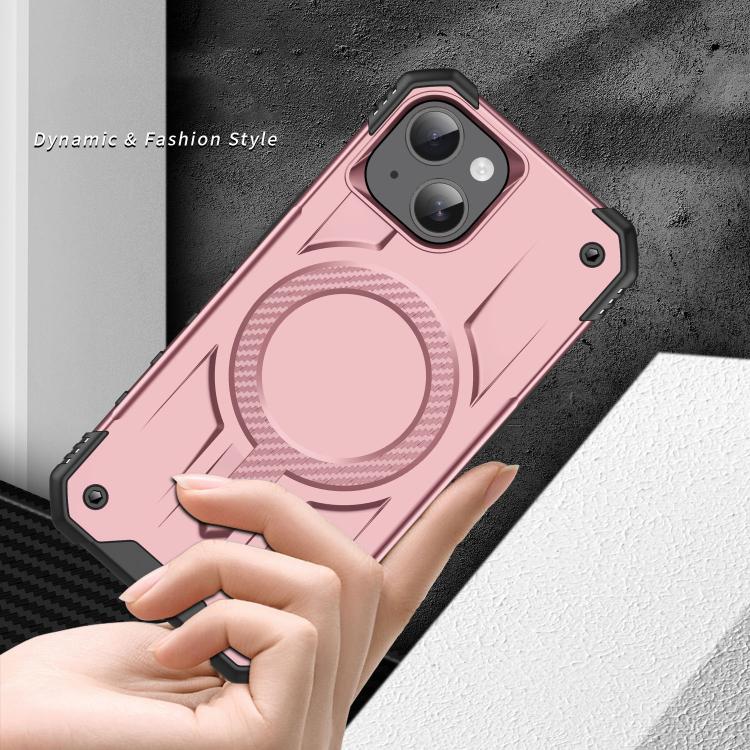 For iPhone 14 Plus Straship MagSafe TPU Hybrid PC Phone Case