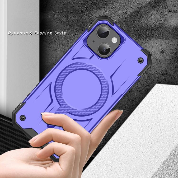 For iPhone 14 Plus Straship MagSafe TPU Hybrid PC Phone Case