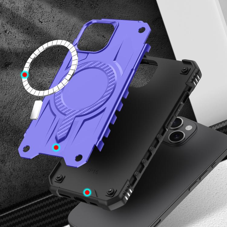 For iPhone 14 Plus Straship MagSafe TPU Hybrid PC Phone Case