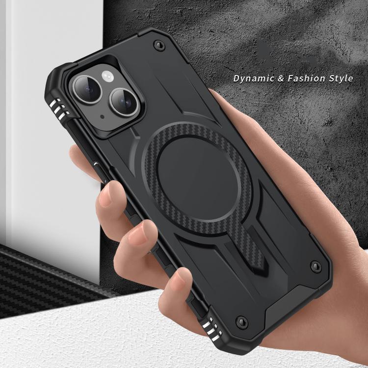For iPhone 14 / 13 Straship MagSafe TPU Hybrid PC Phone Case