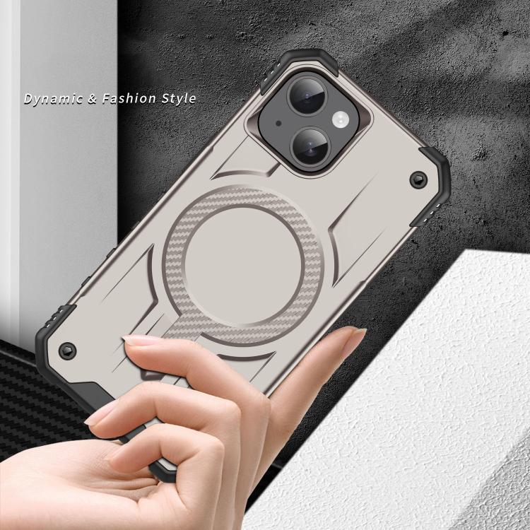For iPhone 14 / 13 Straship MagSafe TPU Hybrid PC Phone Case