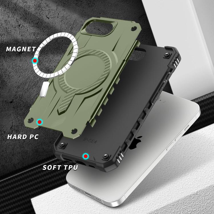 For iPhone 17e / 16e Straship MagSafe TPU Hybrid PC Phone Case