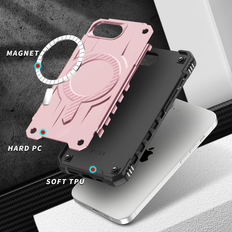 For iPhone 17e / 16e Straship MagSafe TPU Hybrid PC Phone Case