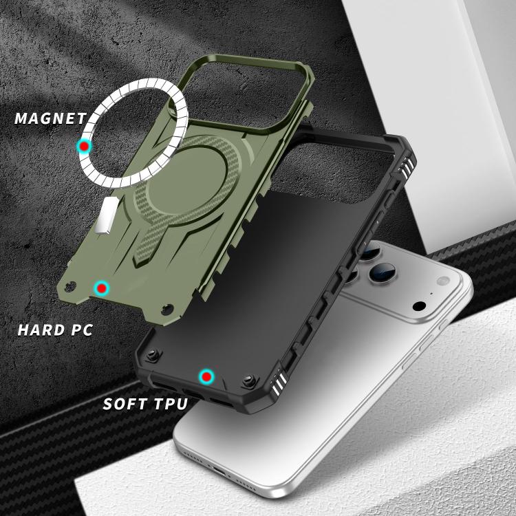 For iPhone 17 Pro Max Straship MagSafe TPU Hybrid PC Phone Case