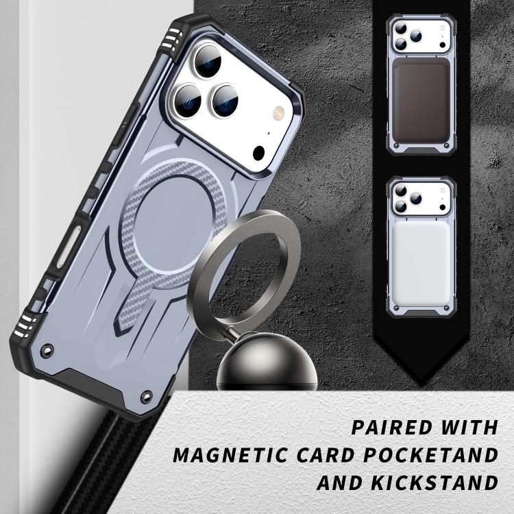 For iPhone 17 Pro Straship MagSafe TPU Hybrid PC Phone Case