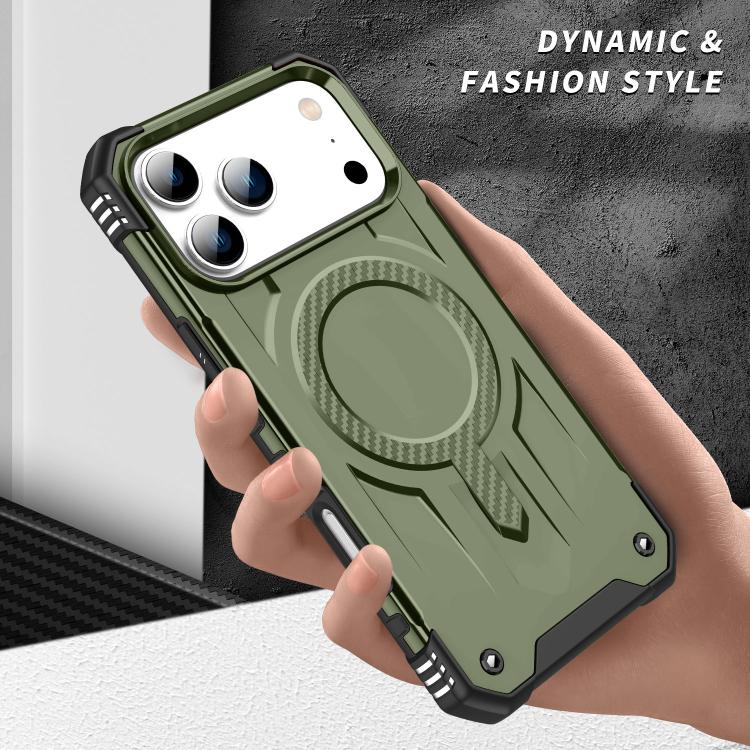 For iPhone 17 Pro Straship MagSafe TPU Hybrid PC Phone Case
