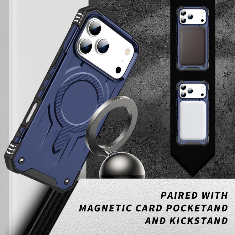 For iPhone 17 Pro Straship MagSafe TPU Hybrid PC Phone Case