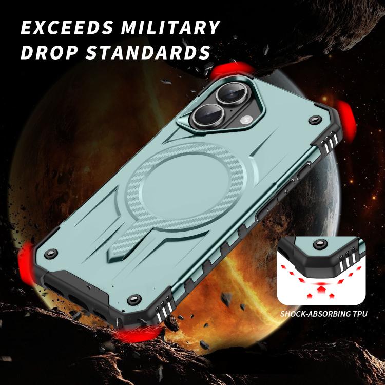 For iPhone 17 Straship MagSafe TPU Hybrid PC Phone Case