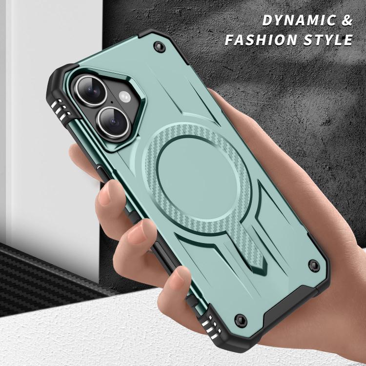 For iPhone 17 Straship MagSafe TPU Hybrid PC Phone Case