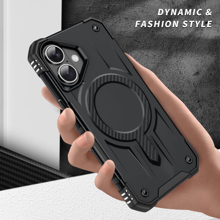 For iPhone 17 Straship MagSafe TPU Hybrid PC Phone Case